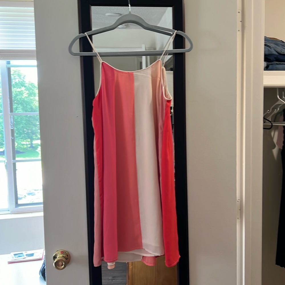 Shades of pink dress